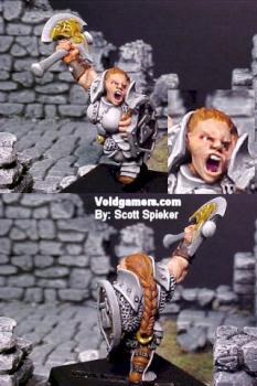 Chainmail Dwarf Fighter by scspieker