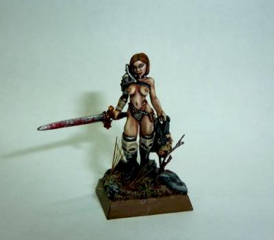 Female barbarian by johnvoorhees