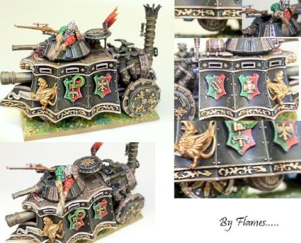 Steam Tank "El Conquistador" by flames