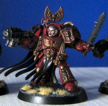 Space Hulk Blood Angels Terminator Sergeant by leading_edge