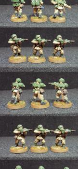 Imperial Guard Cadian Shock Troops by izzy_40k_painting