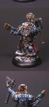 Space Wolves Rune Priest. by Torn blue sky