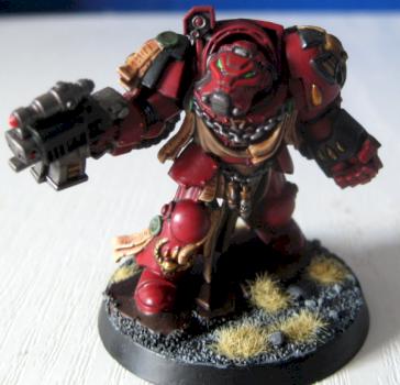 Space Hulk - Blood Angels Terminator by leading_edge