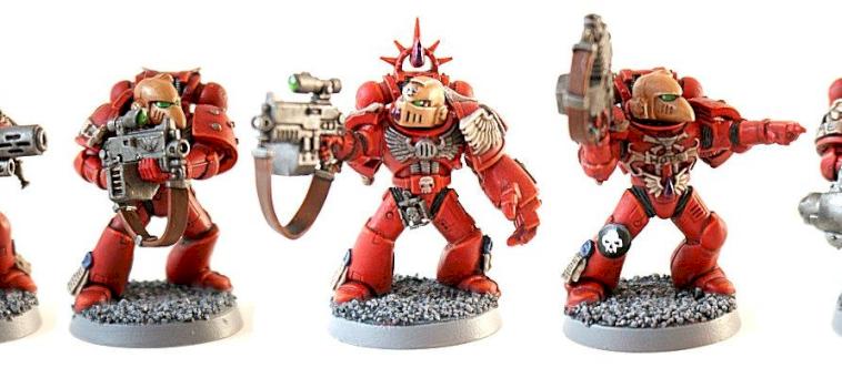 Blood Angels Sternguard (new pic) by EmperorsChampion