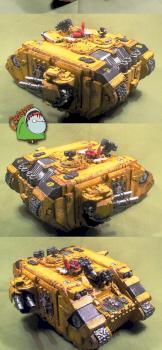 Imperial Fists Land Raider by Home Of CadaveR