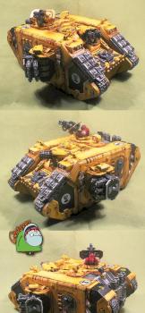 Imperial Fists Land Raider Crusader by Home Of CadaveR