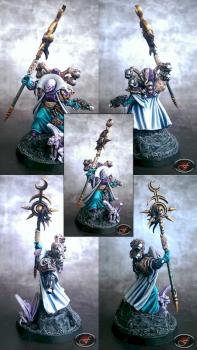 Slaanesh Chaos Sorcerer by forte