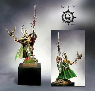 Araloth Wood Elf Hero by Painted By-g