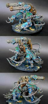 Chaos Space Marines Forgefiend by Gregu