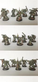 Chaos Space Marines Nurgle Plague Marines Squad 3 by Smu