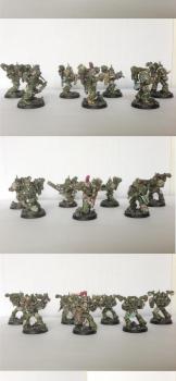 Chaos Space Marines Nurgle Plague Marines Squad 2 by Smu