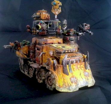 Ork Battlewagon/Full army by whitespiritdetergent