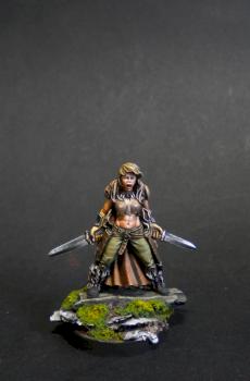 Female barbarian by DarkKnight