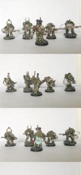 Chaos Space Marines Nurgle Havocs with Autocanons by Smu