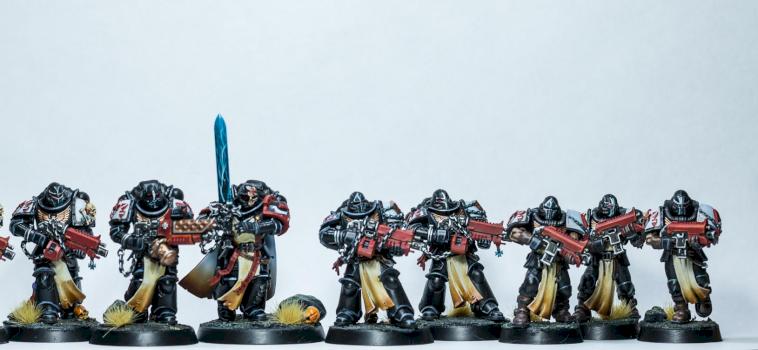 Primaris Crusader Squad by Ponycat miniatures