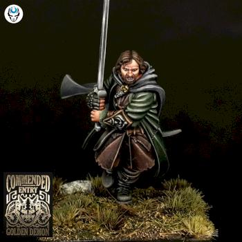 Aragorn entry for Golden Demon 2022! by DEN of IMAGINATION