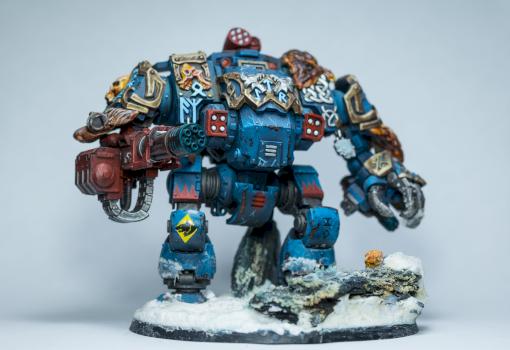 Primaris Redemptor Dreadnought by Ponycat miniatures