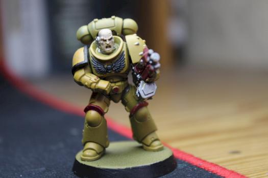 Space Marine Imperial Fist by atla84