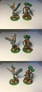 Warmaster Wood elves Characters by Forest Elf