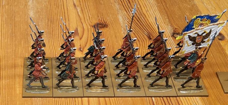 SYW Russian Infantry (Grünewald flats) by Kolja