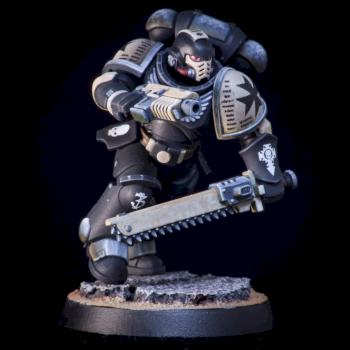 Black Templars assault intercessor by El Sabel