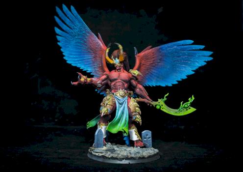 Magnus, the Red by Ponycat miniatures