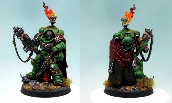 Salamander captain in gravis armor by RAFF