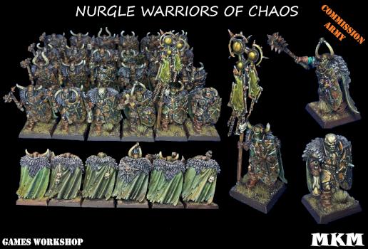 Nurgle Warriors of Chaos by mousekiller