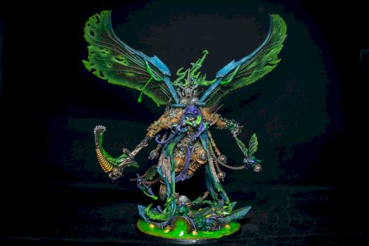 Mortarion, Daemon Primarch of Nurgle by Ponycat miniatures