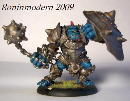 Trollbloods Troll Bouncer by roninmodern