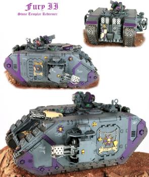 Stone Templar Land Raider Redeemer by rolling thunder