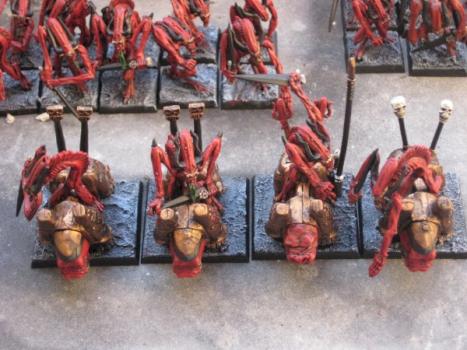 Equarrisseurs de Khorne // Khorne Bloodcrusher by slaaneshchild