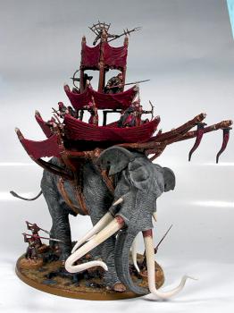 lord of the rings Mumak by darkrealm miniatures