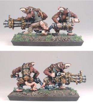 Skaven Ratling Gun Team by Dr.Morbius