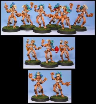 Amazon Blood Bowl Team by Munky n ur sock