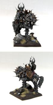 Chaos Lord on Daemonic Mount by cabalier