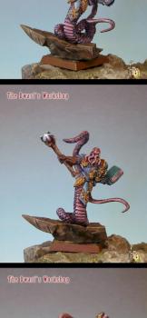 Slaanesh´s Sorcerer by The Dwarf s Workshop