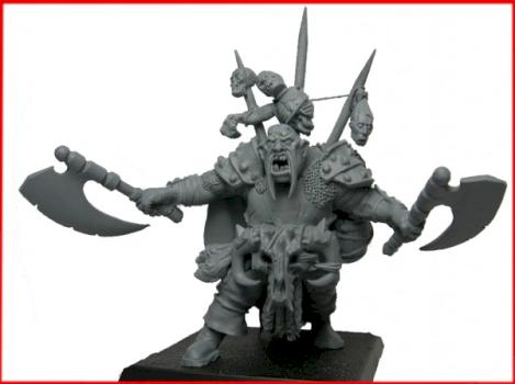 Warhammer fantasy Ogertyrann Vielfrass Ogre Tyrant Oger by The 2 Black Dragons