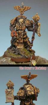 Space Marine Terminator Chaplain by The Dwarf s Workshop