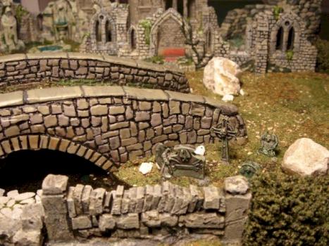 Bridge and Cemetery diorama (terrain) by DjTherapy