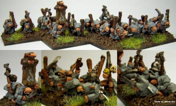 Warmaster Skaven Plague Monks (10mm) by Meister.Petz