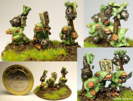 Warmaster Skaven Heroes (10mm) by Meister.Petz