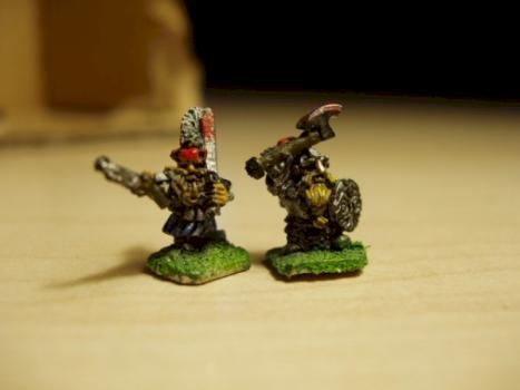 10mm warmaster dwarf commanders by tymcio5