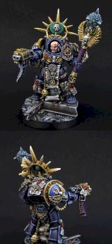 Space Marine Terminator Chaplain by SaxonAngel