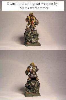 dwarf lord/ thane with great weapon by matthew5276