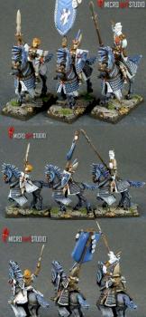 High Elves Silver Helms Command Group by Laurelin