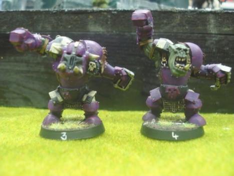 More Black orc Blockers from Bloodbowl by OrkyDave