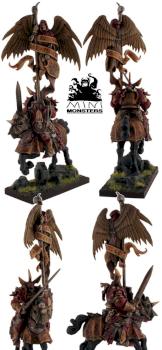 Vampire Counts Wight King BSB on Steed by dargo000