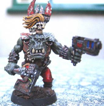 40K Ork Nob by Axeman of Lossarnach