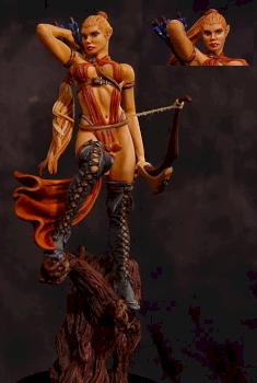 Elven Archer - Andrea Miniatures by paintwidow